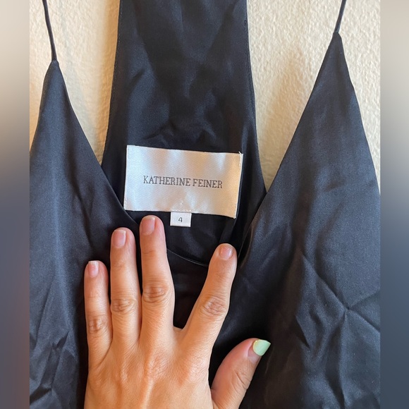 Beautiful 100% silk. Katerine Feiner size 4 sleeveless blouse - Picture 3 of 4